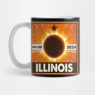 Illinois solar eclipse 2024 Mug